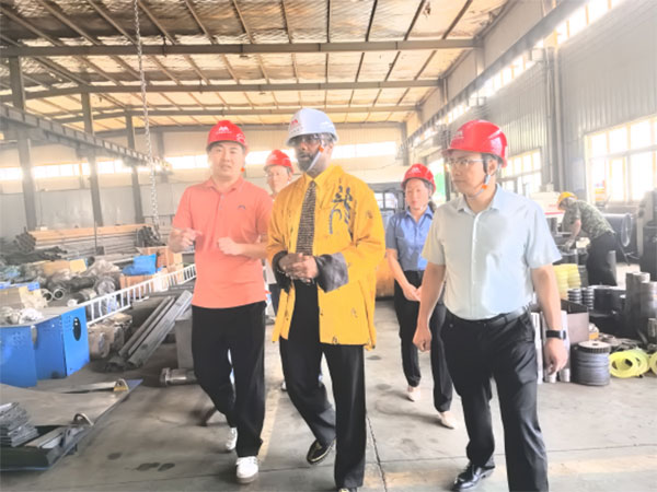 跨國界，筑橋梁丨熱烈歡迎非洲客戶到高飛股份參觀考察